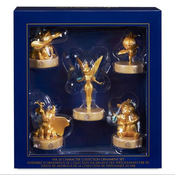 Disney Ornament Set -‎ WDW 50th Anniversary Magic Kingdom